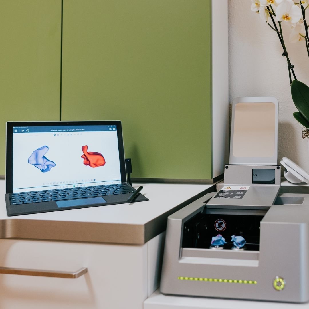 3D Scan Ohrabformung